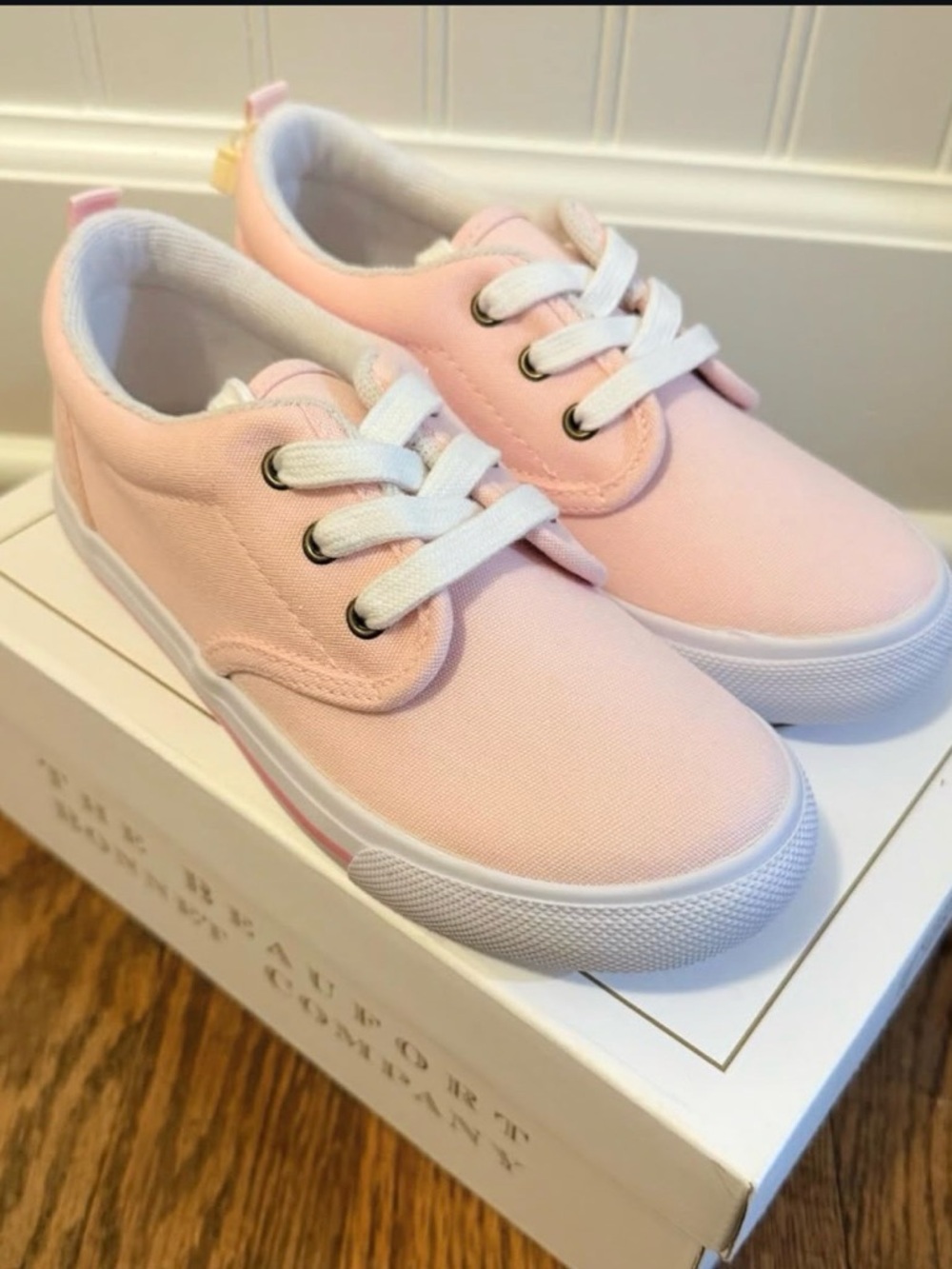 TBBC Kids Prep Step Canvas Sneakers - Pink